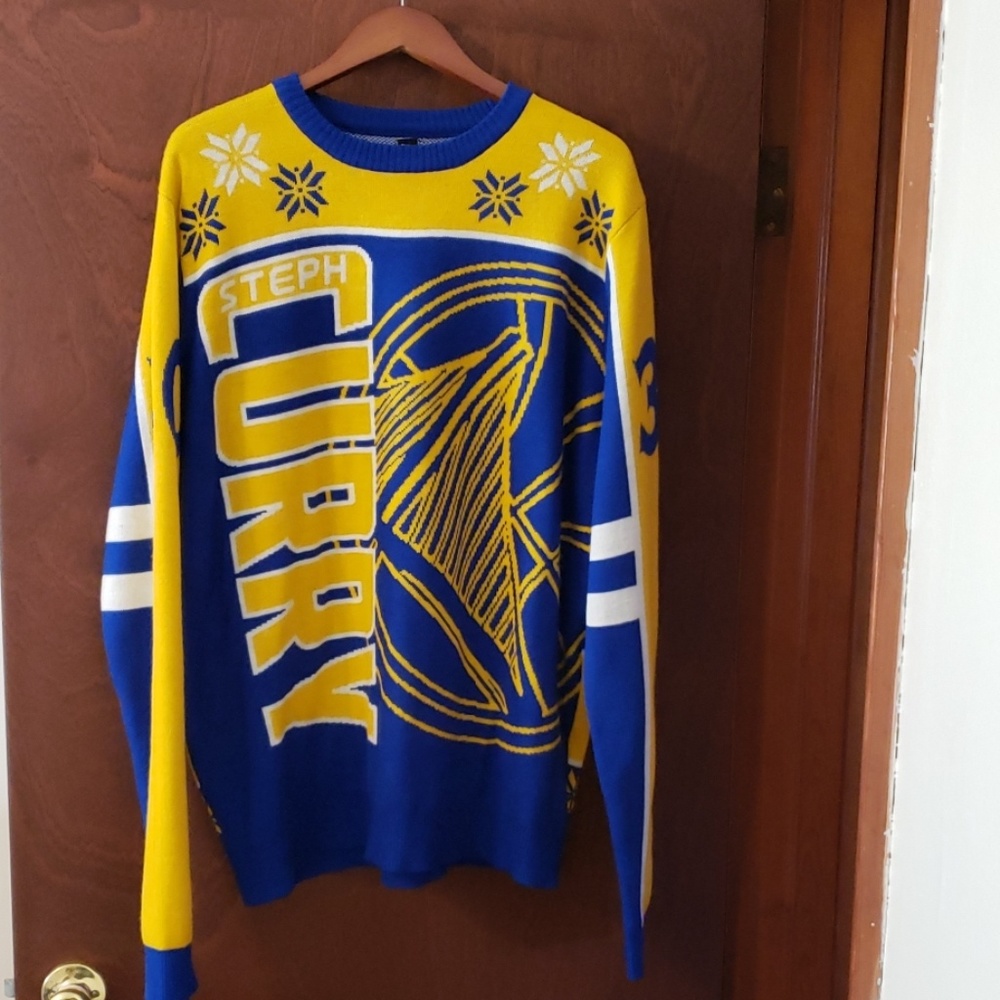 Golden State Warriors Stephen Curry sweater